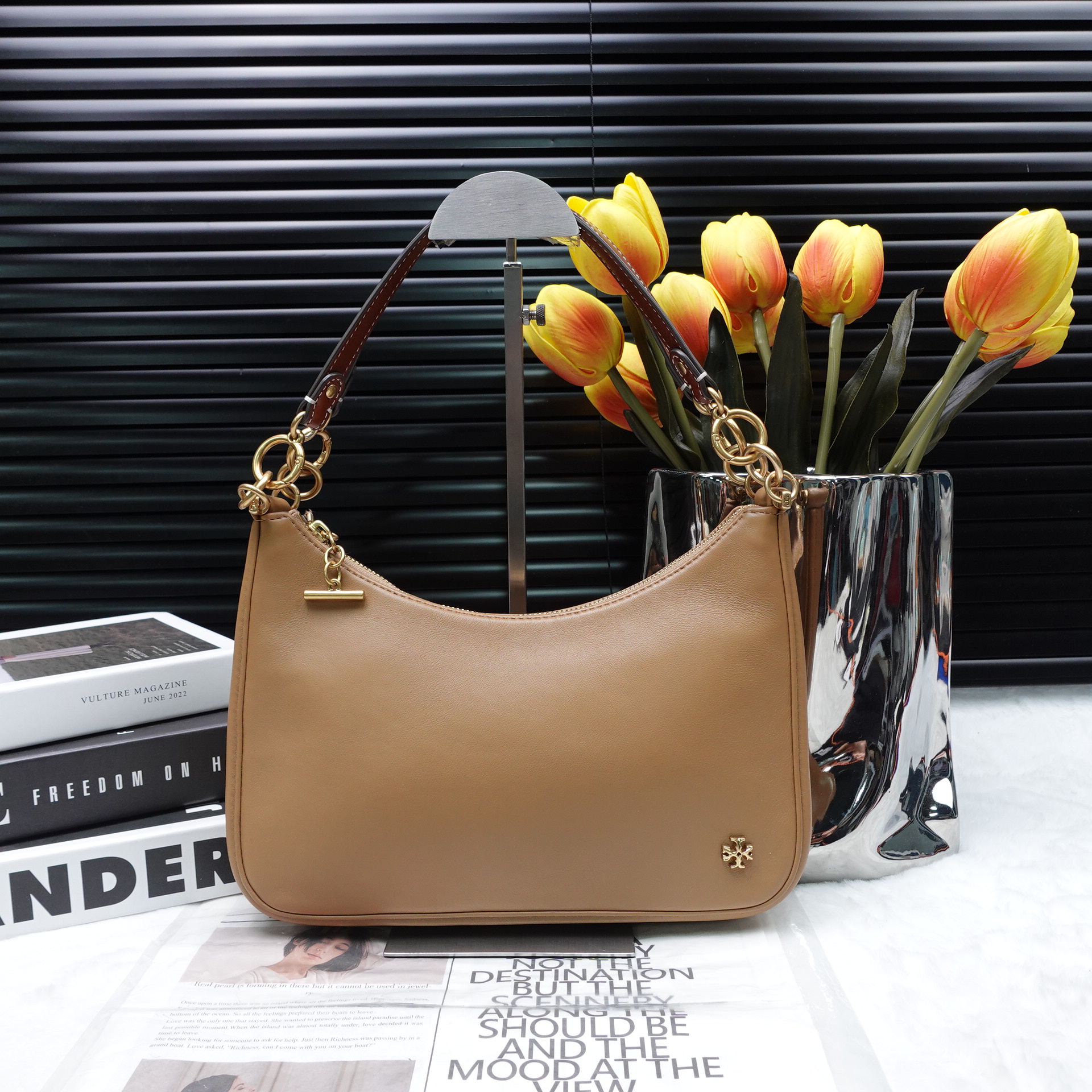 95新 TORY BURCH/汤丽柏琦 单肩包/T_ZY0000  T10157849