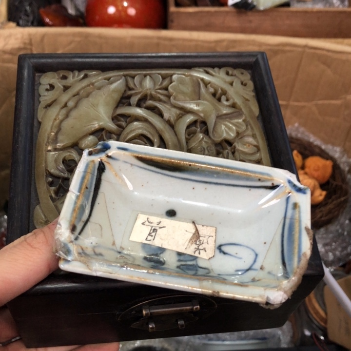 陶瓷孤品单件车里拍