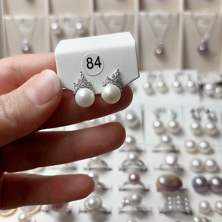 淡水珍珠颈饰银S925镶嵌