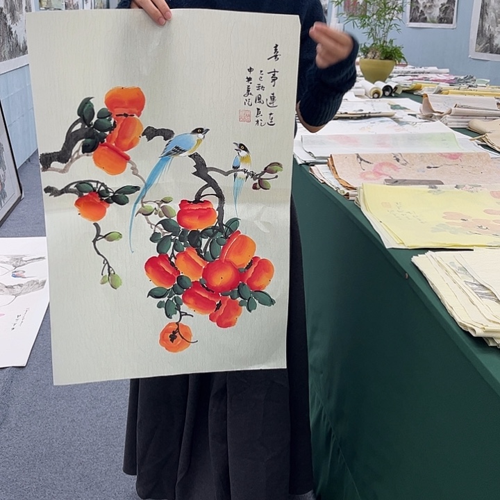 国画手绘国画大捡漏！