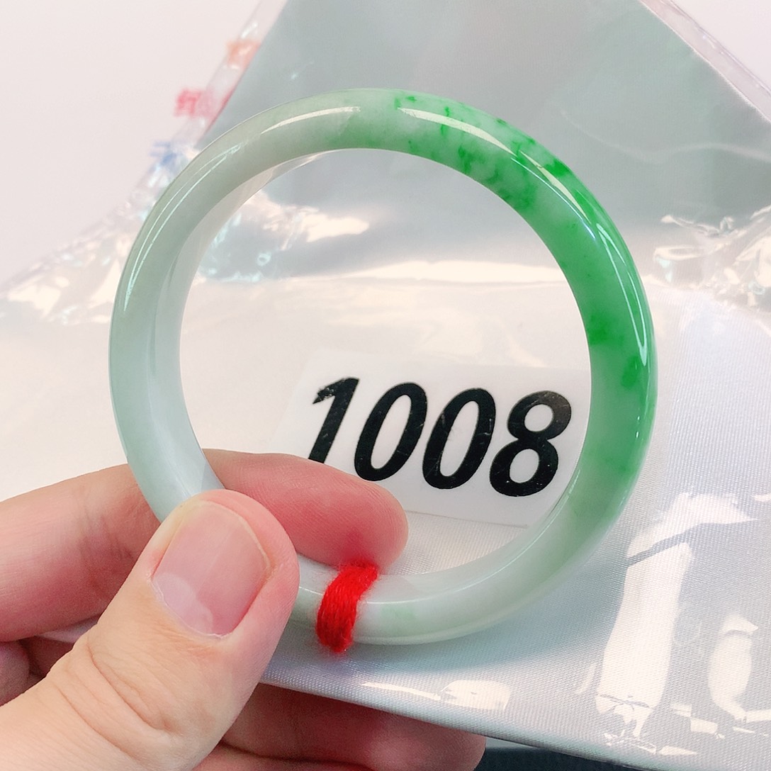 翡翠未镶嵌手镯翡翠手镯1008