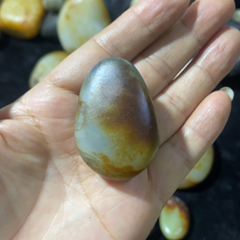 和田玉（糖玉）未镶嵌车挂