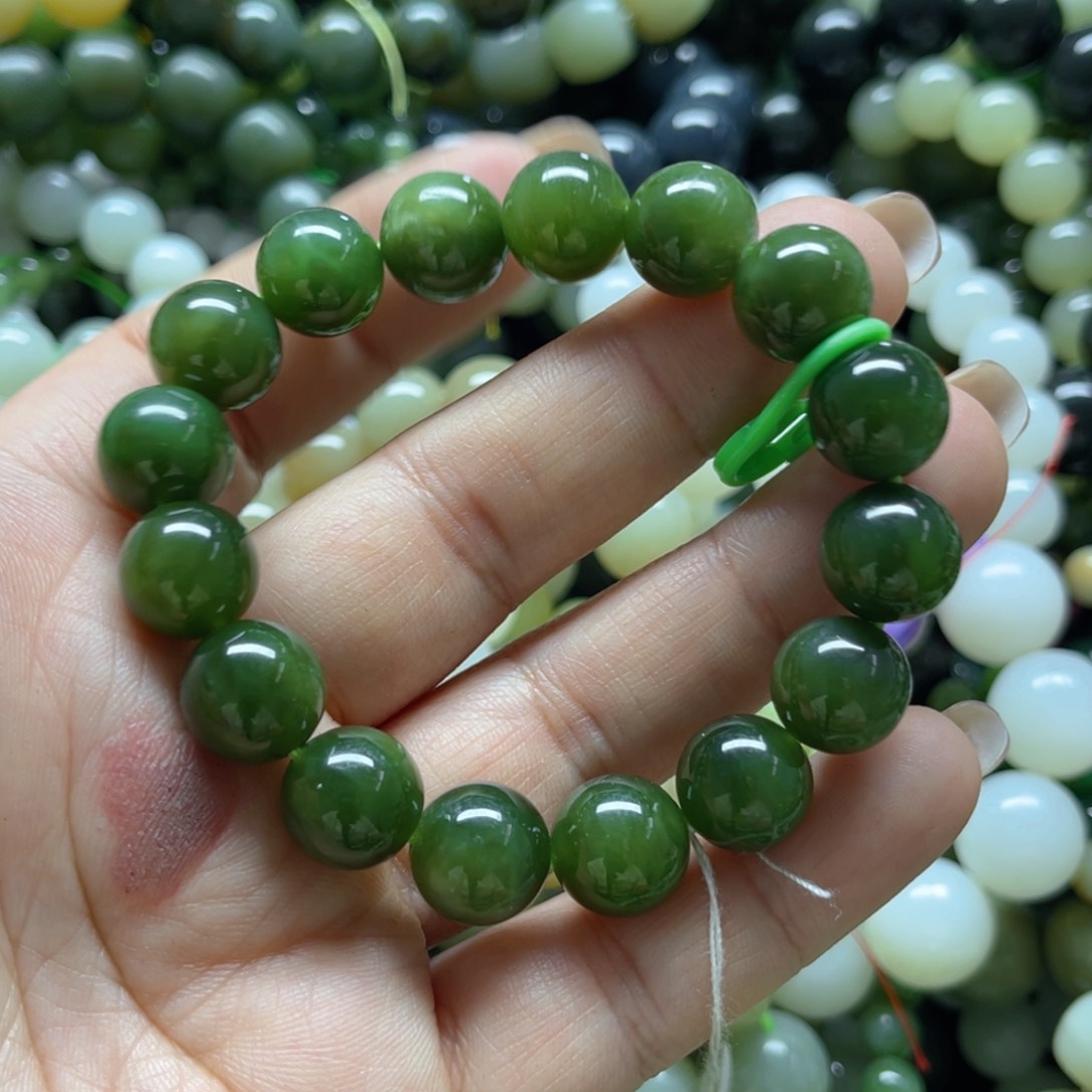 和田玉手链未镶嵌