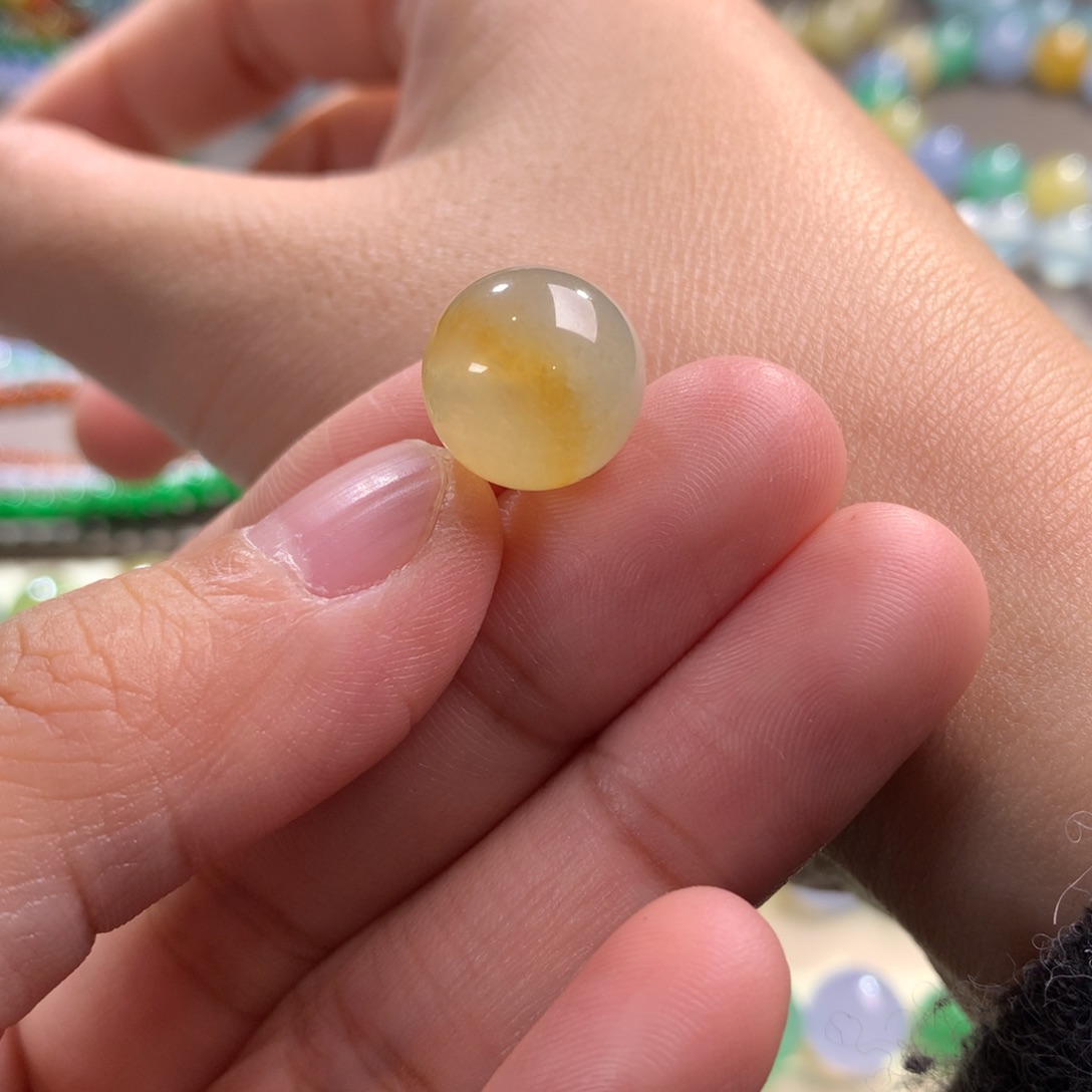 翡翠手链未镶嵌卡12.7