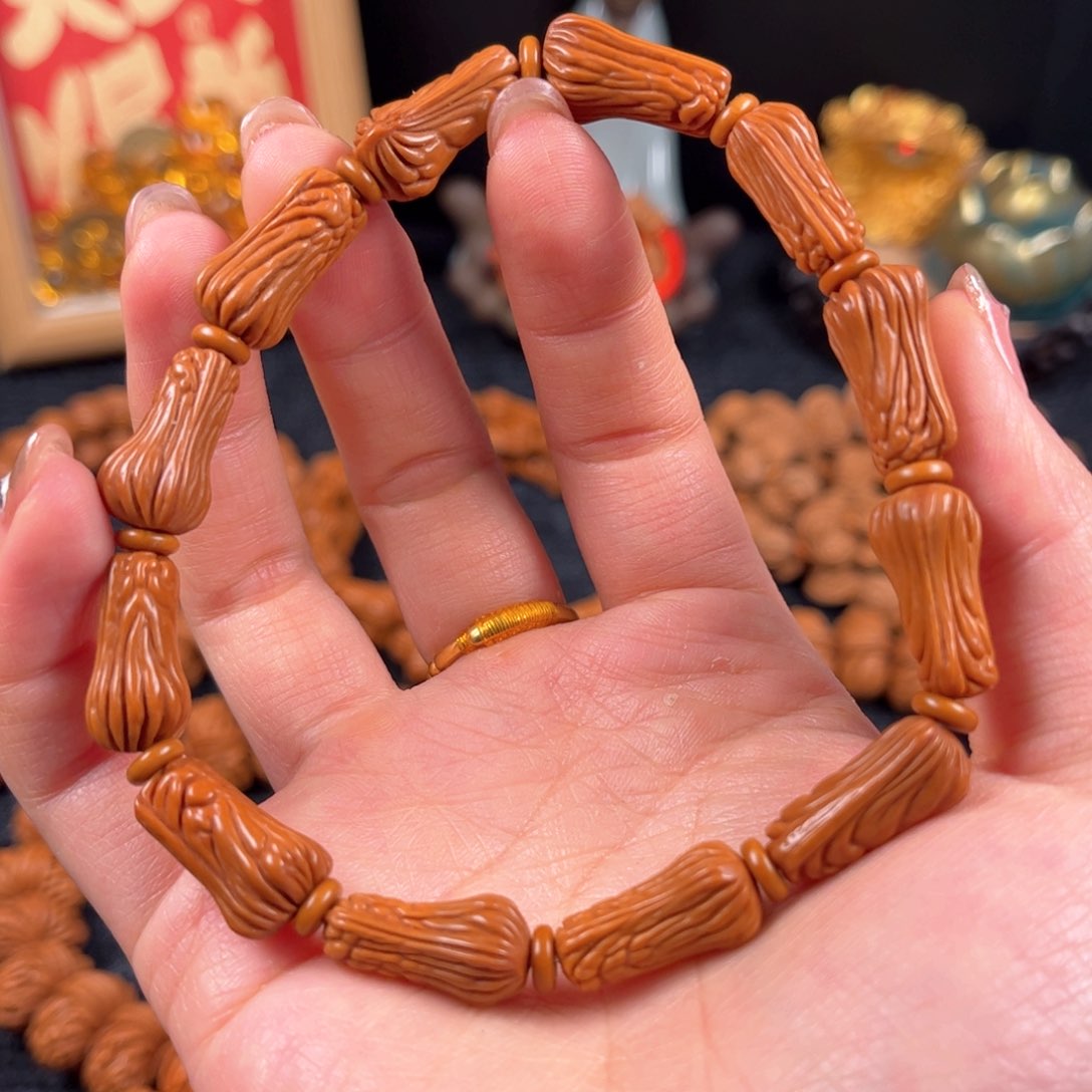 桃核手串A5链接手串