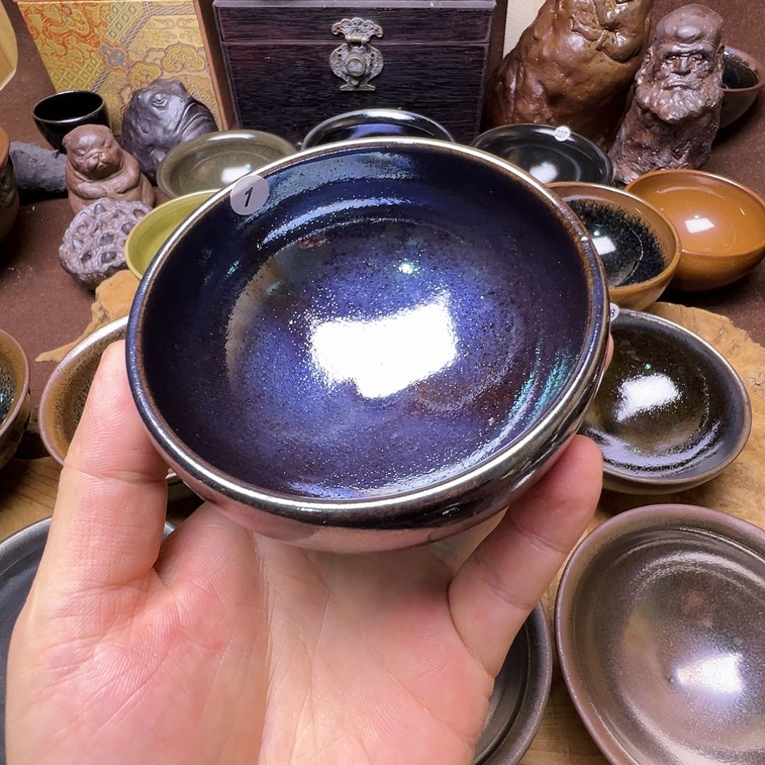 和***尚茶盏景和茶器纯手工瑕