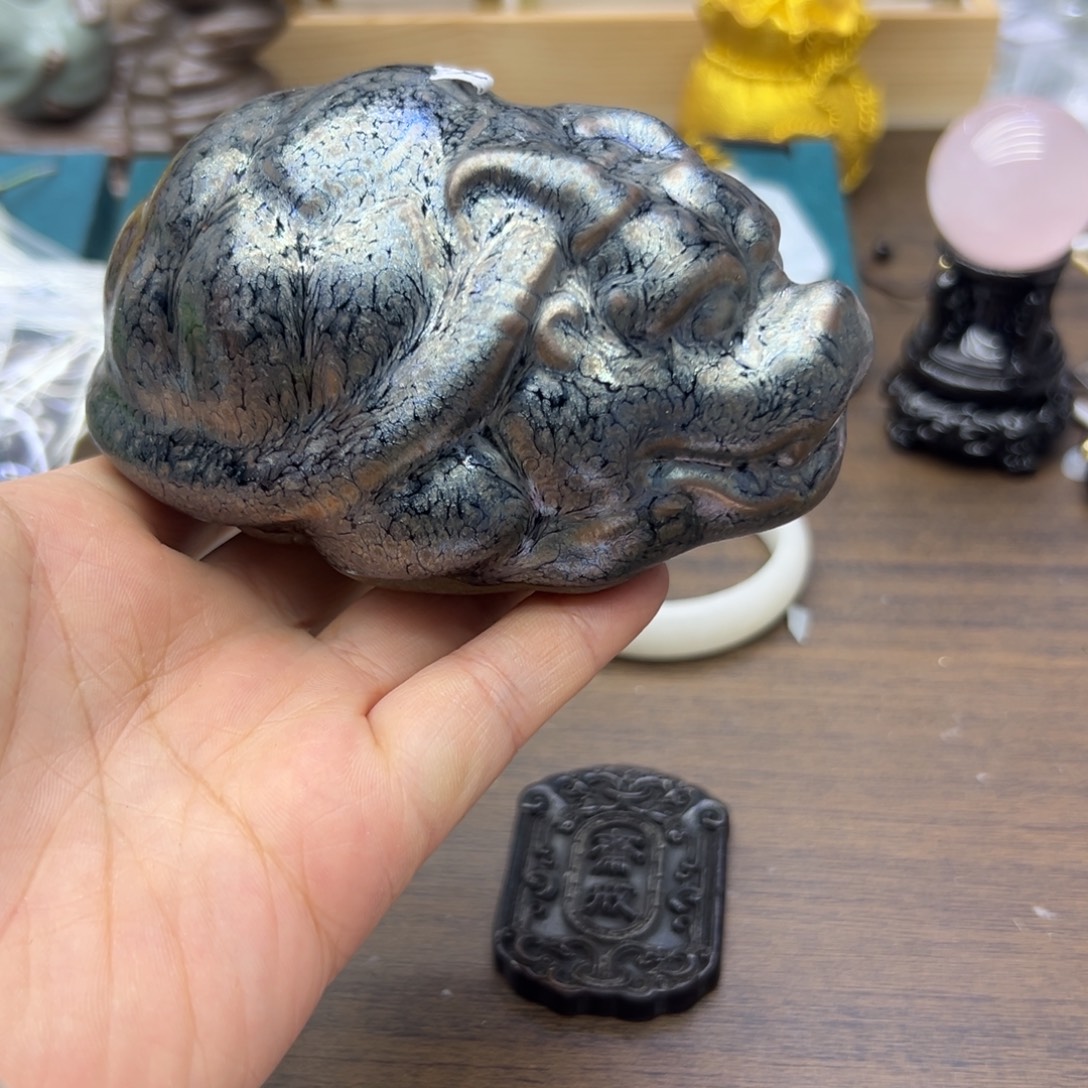 大理石磁石摆件编号34