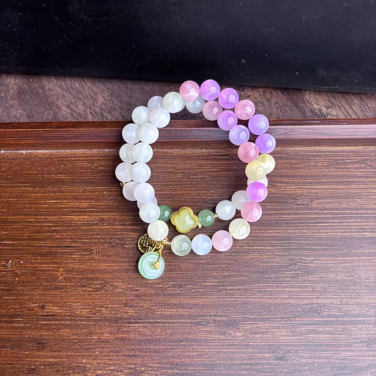 合金琉璃手链 精品无礼盒s-0445