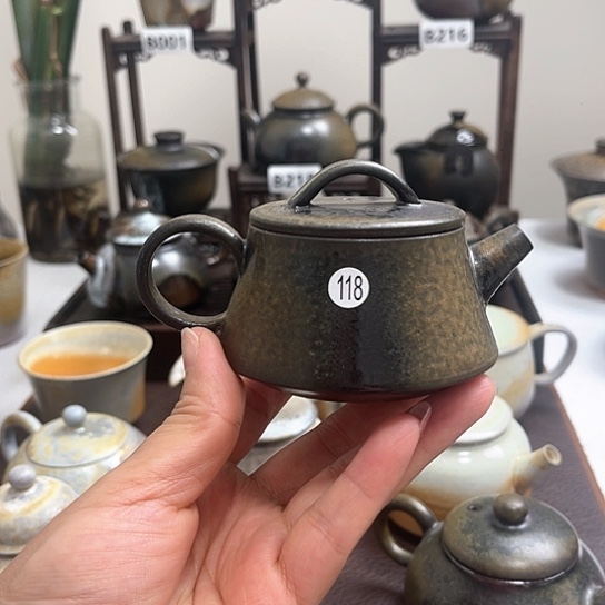 变****程柴烧茶具柴烧茶具