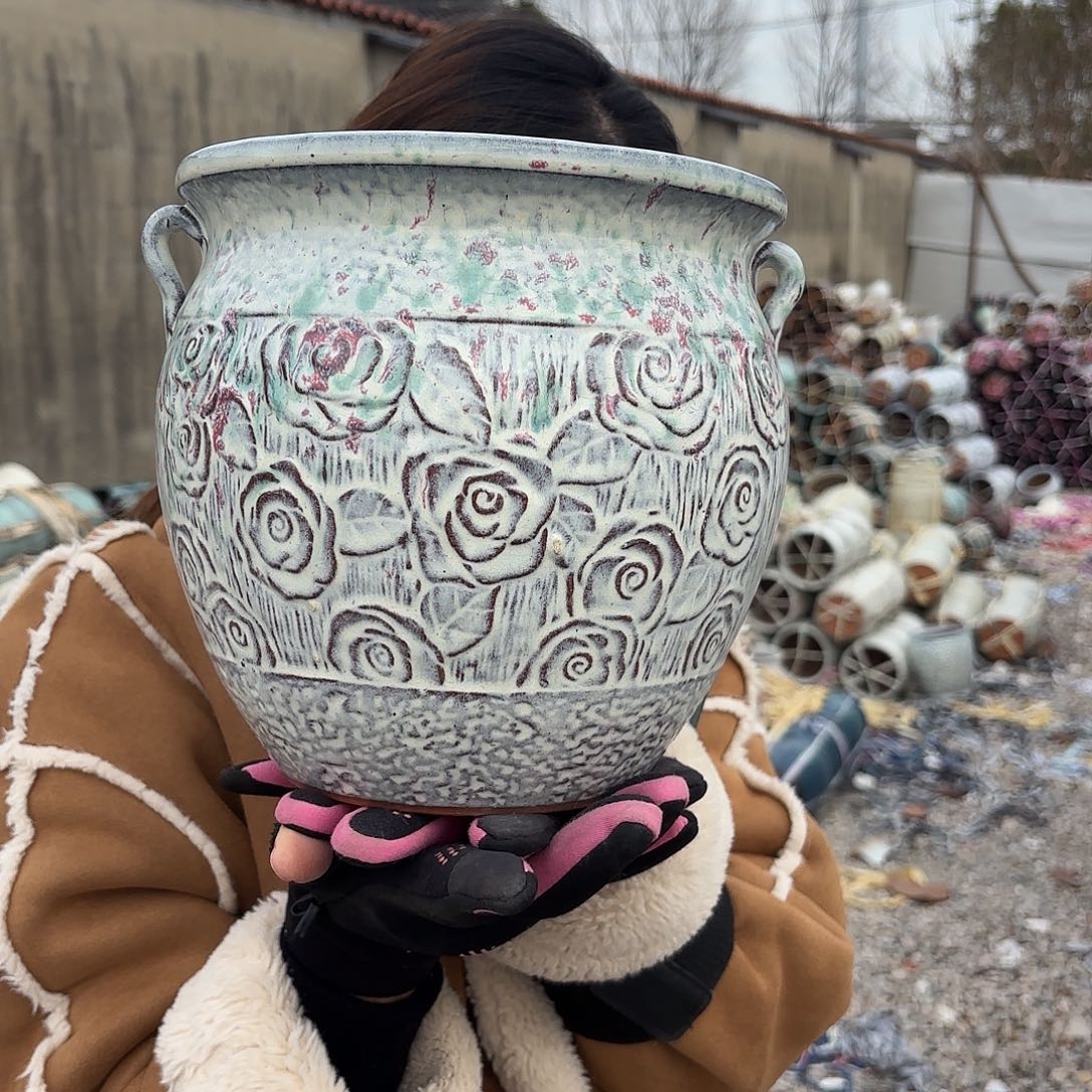 口径21高21玫瑰耳朵一个