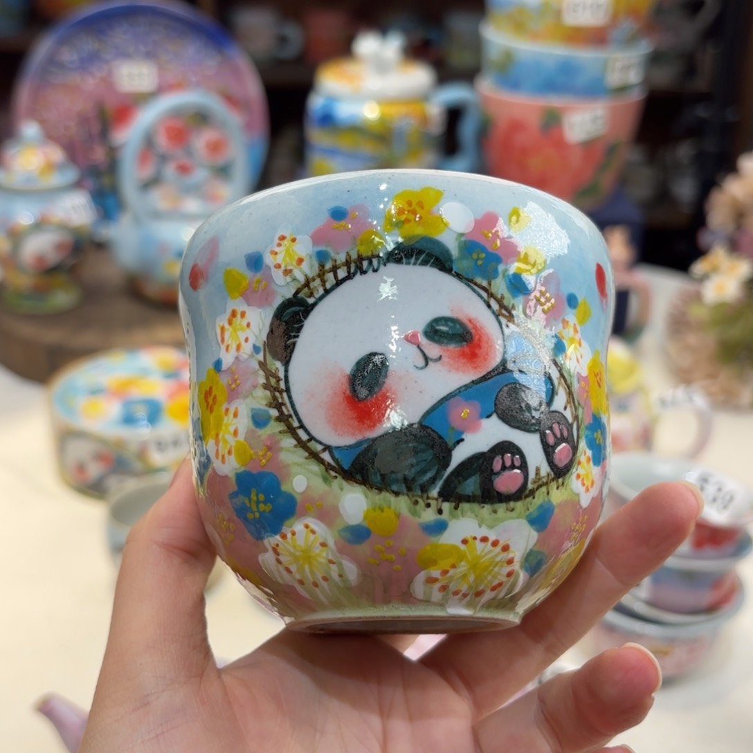 ❀****?景德镇手绘高温釉下彩陶瓷茶具