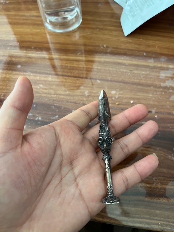 俄罗斯银匠格里托夫手工制作艺术压棒