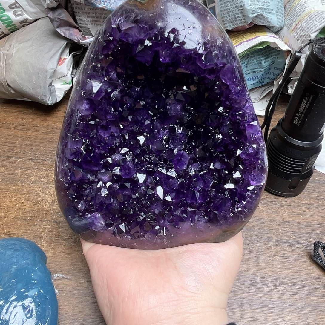 紫晶大型摆件（非配饰）未镶嵌