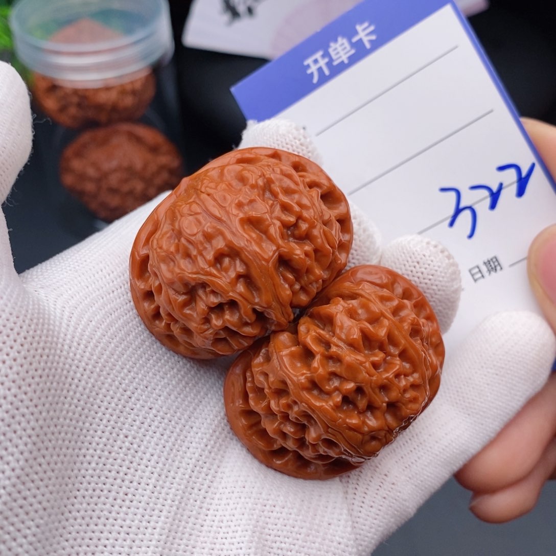 文玩核桃把件42宫灯322