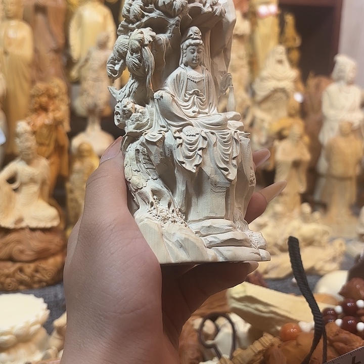 黄杨木黄杨木瑕疵观音