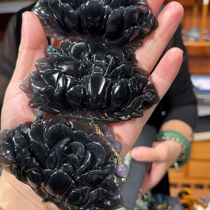 毛衣链未镶嵌和田玉