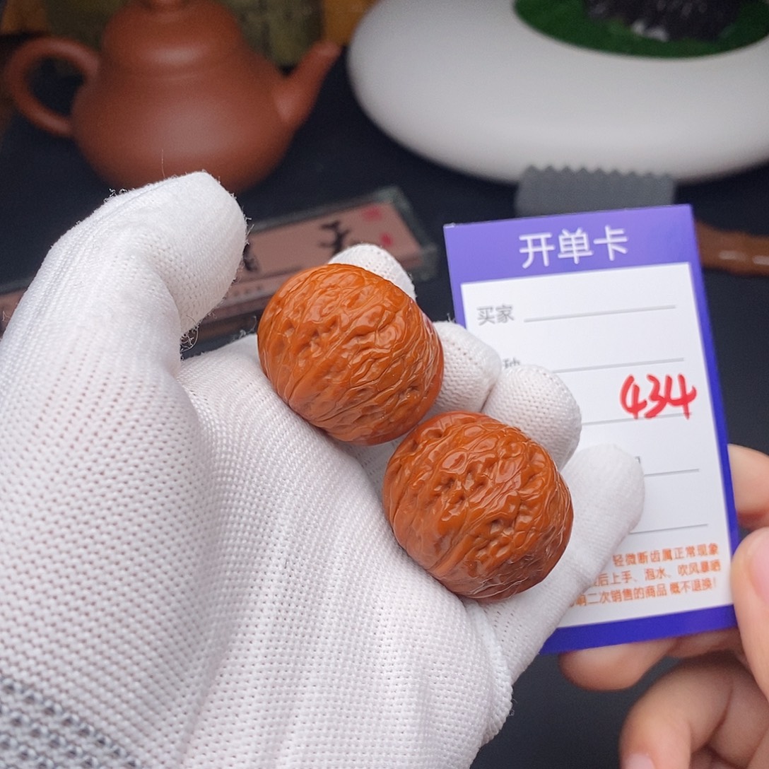 把件文玩核桃34铁锤434