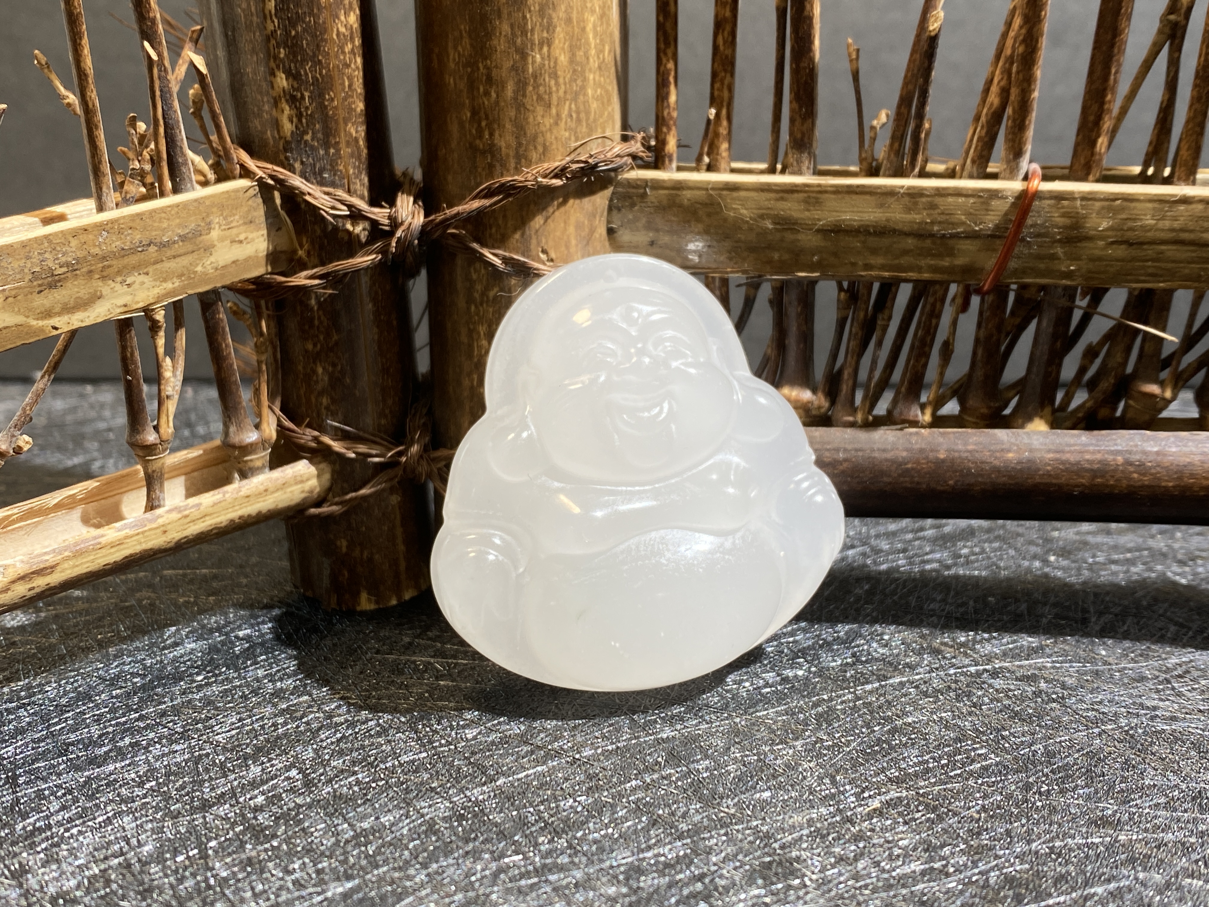 杨哥甄选天山翠佛公吊坠