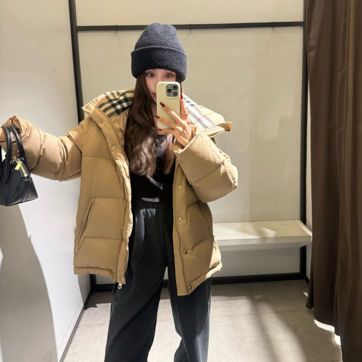 【11 Studio】经典可拆袖连帽羽绒服