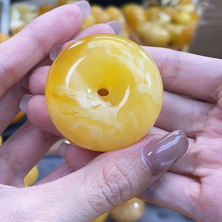 琥珀未镶嵌珠宝奇石琥珀蜜蜡J