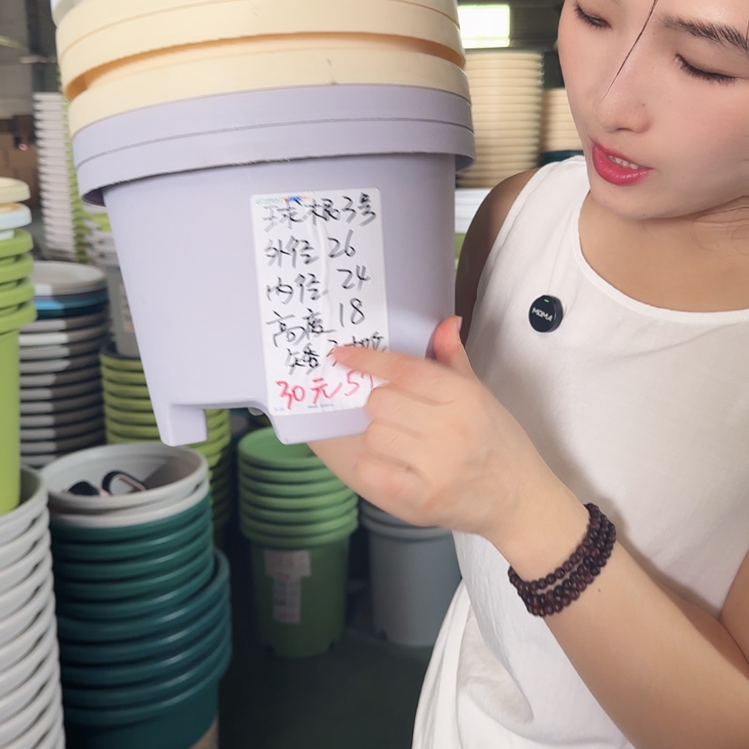 球根3#口径26无拖灰白5个微瑕