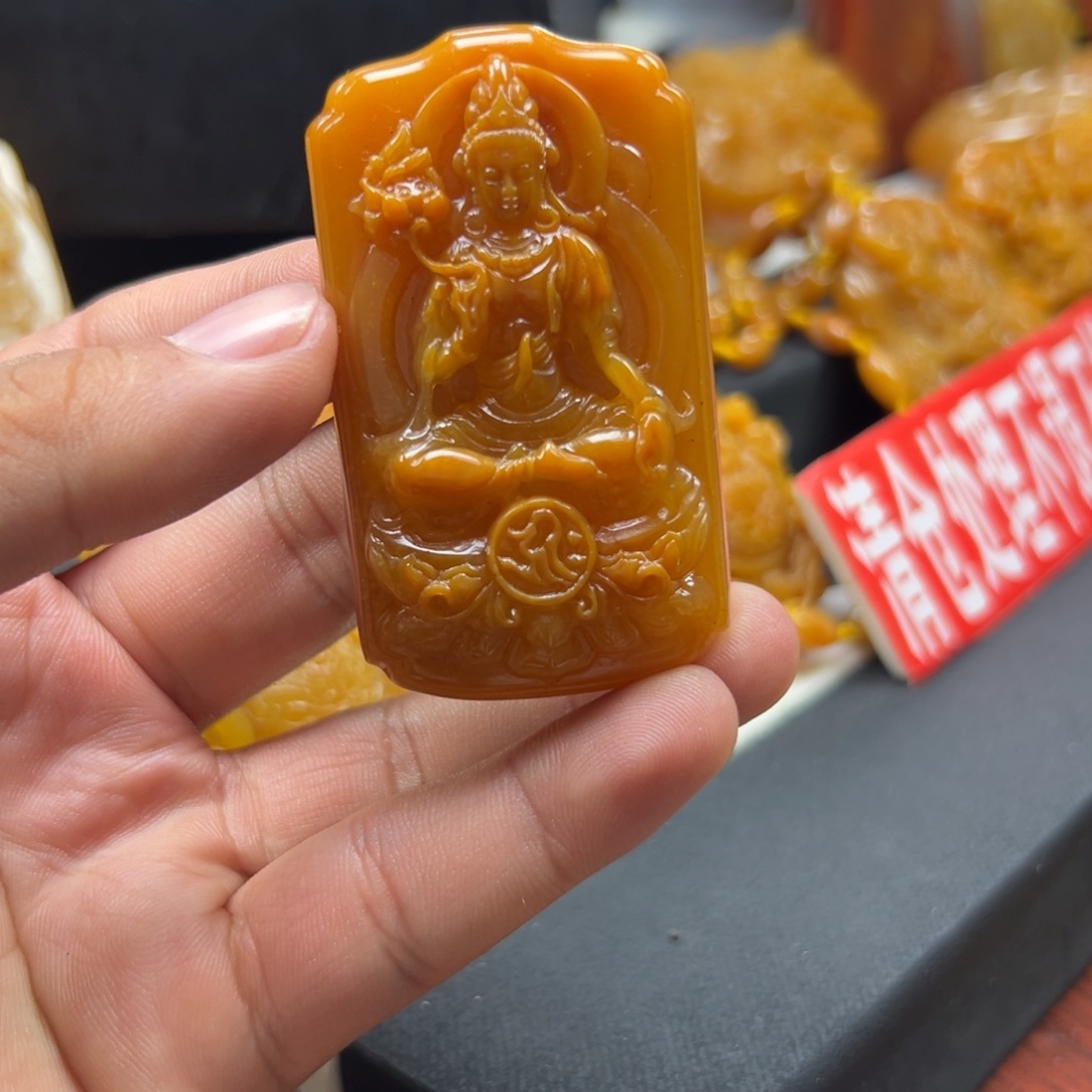 石英质玉（黄龙玉）未镶嵌hly