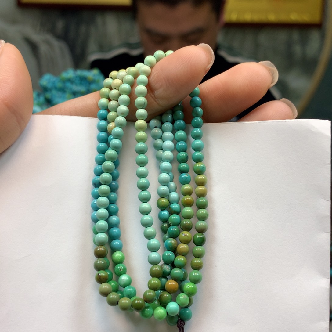 绿松石长链未镶嵌两*水