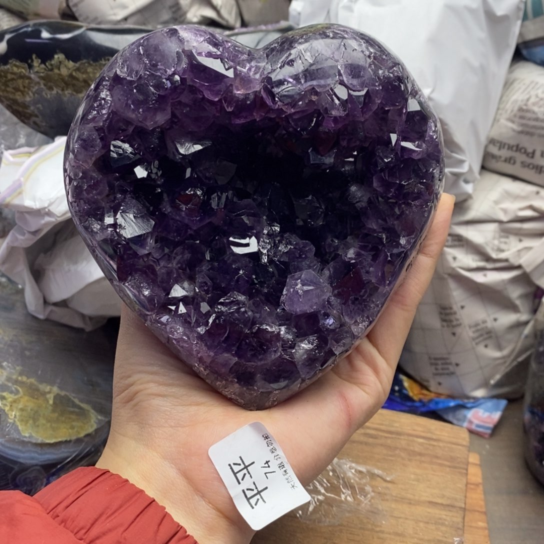 大型摆件（非配饰）紫晶未镶嵌