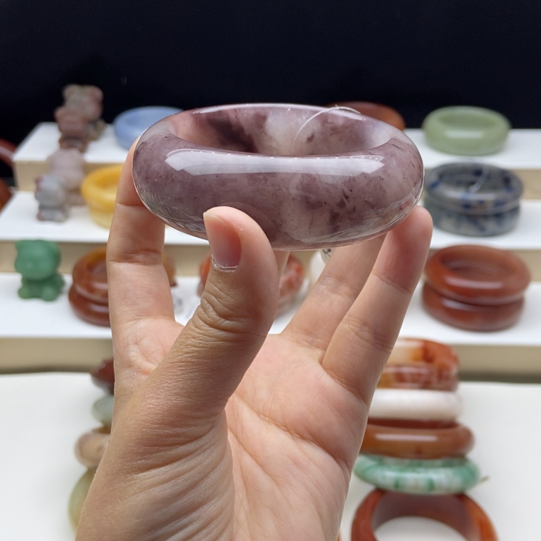 石英质玉手镯未镶嵌霍**Y