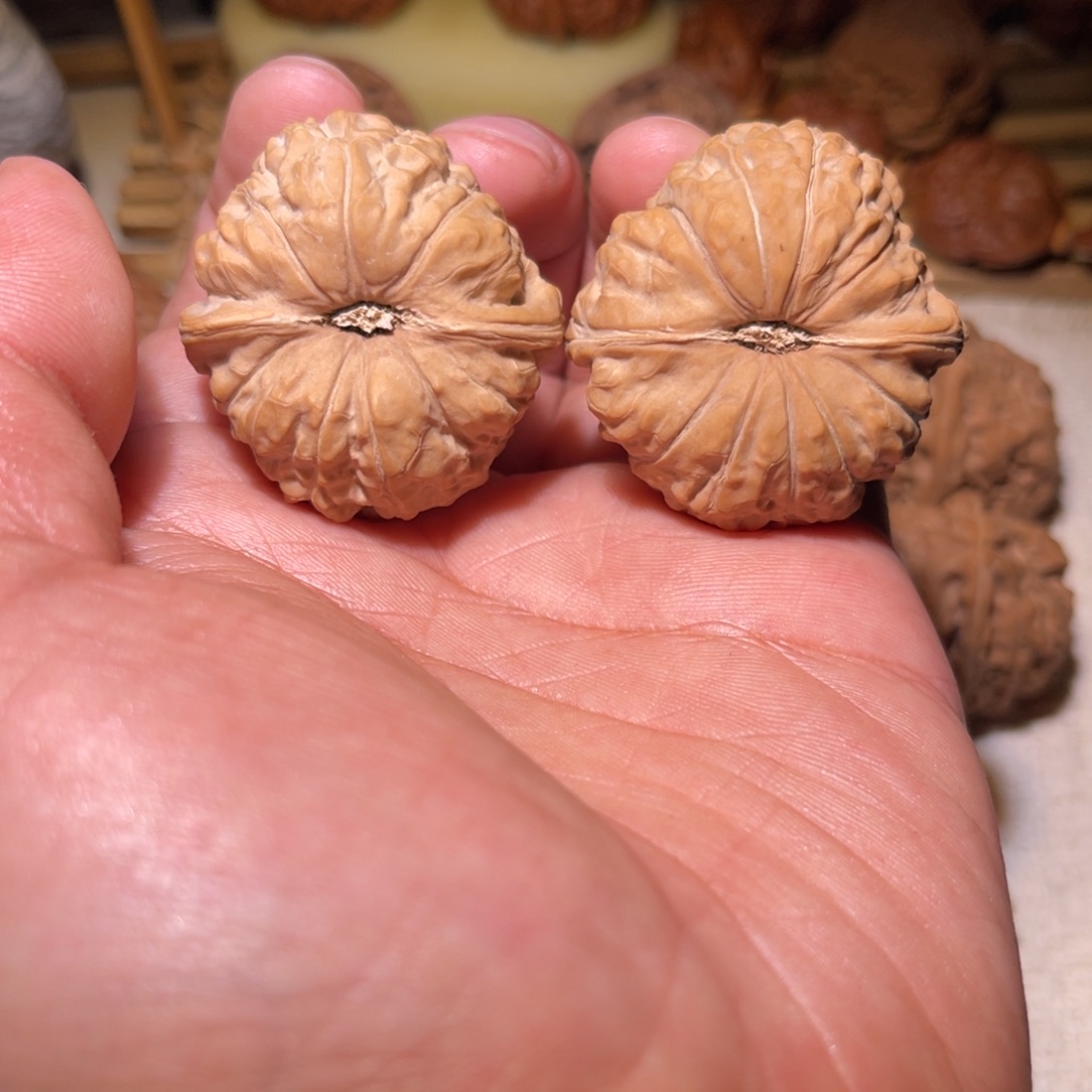 文玩核桃把件40南瓜