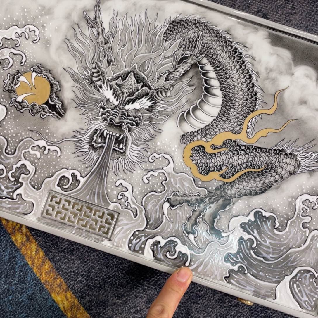 开***果景德镇陶瓷手工手绘