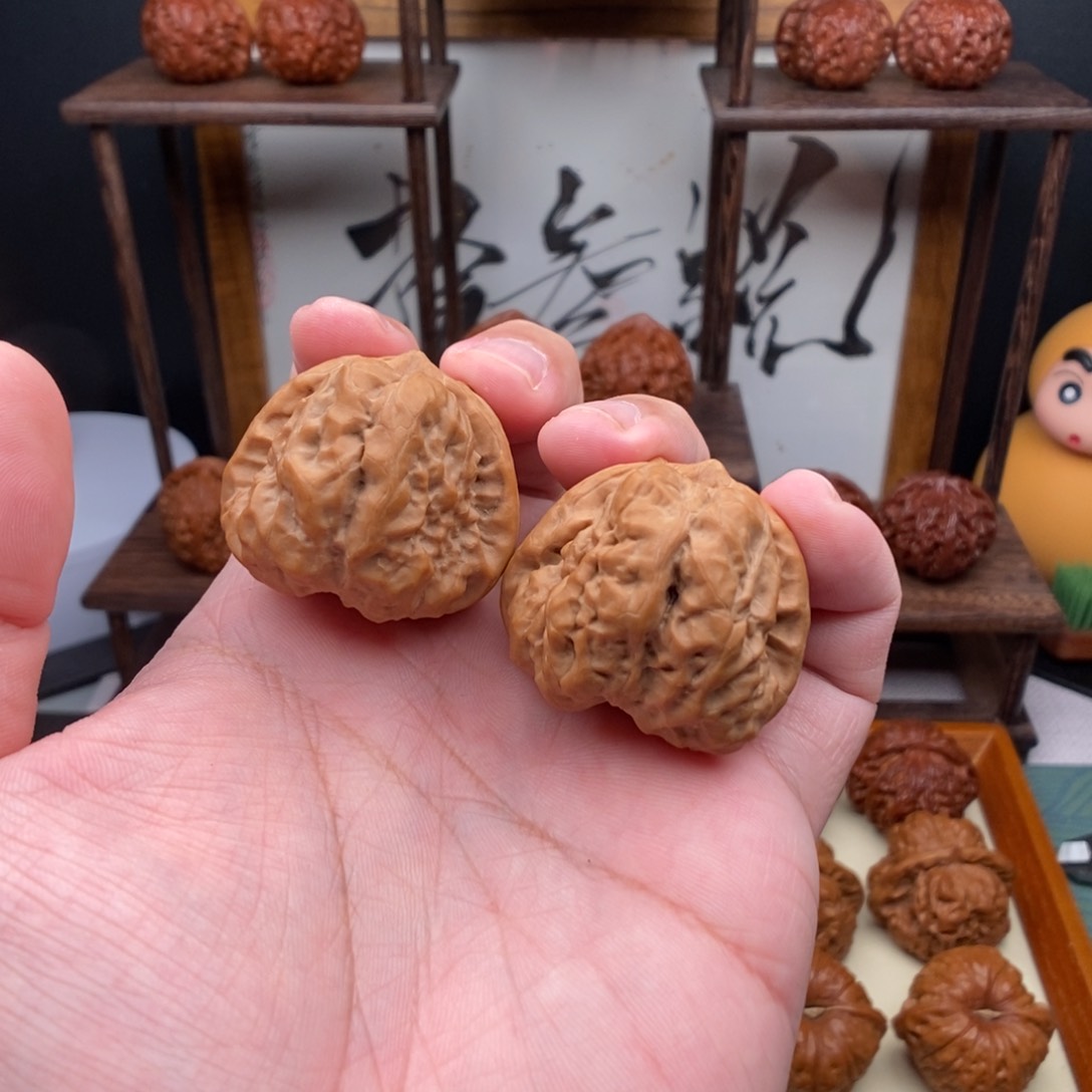 文玩核桃吊坠37尺全品蛤蟆头【顺丰到付】