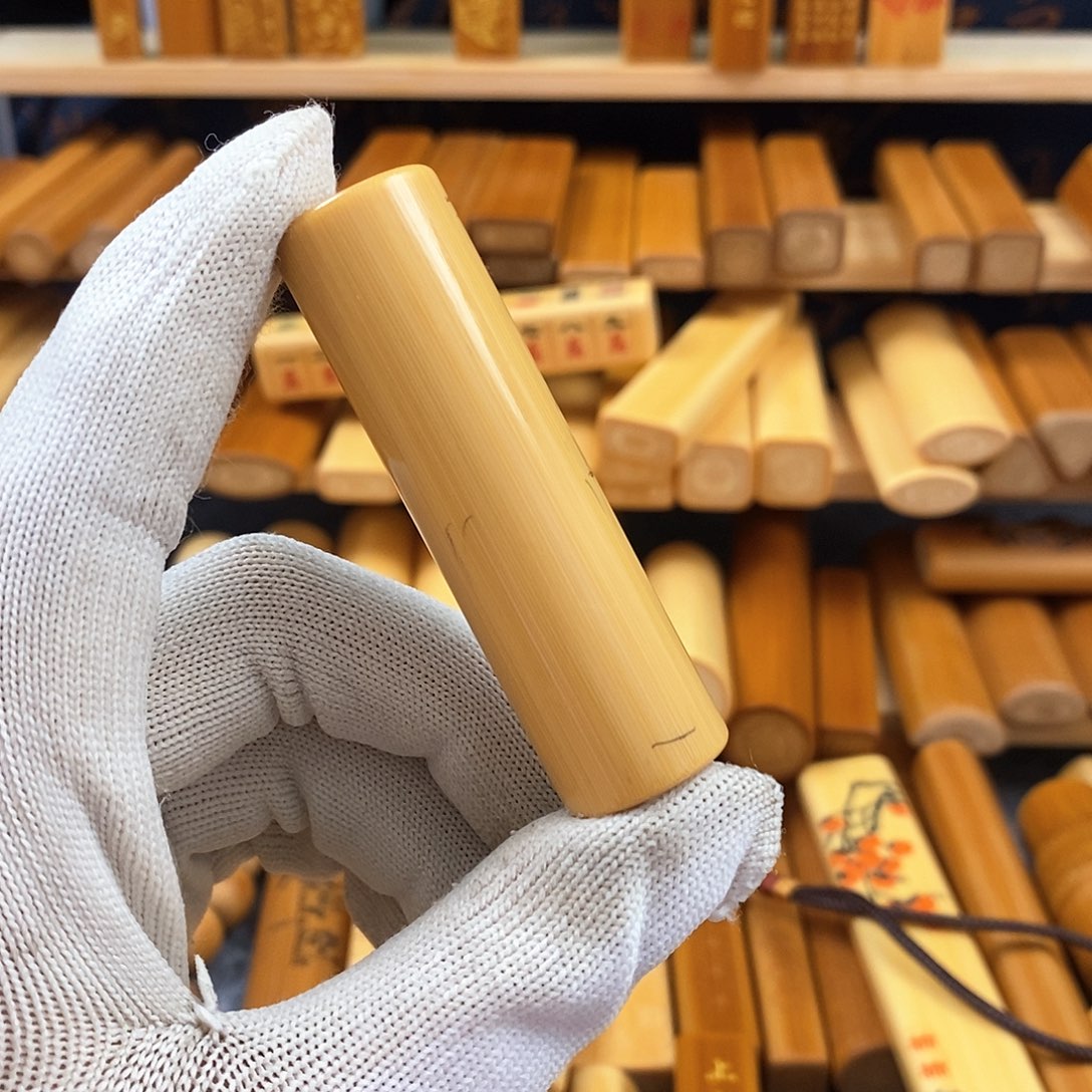 竹实心竹圆柱黄皮定制