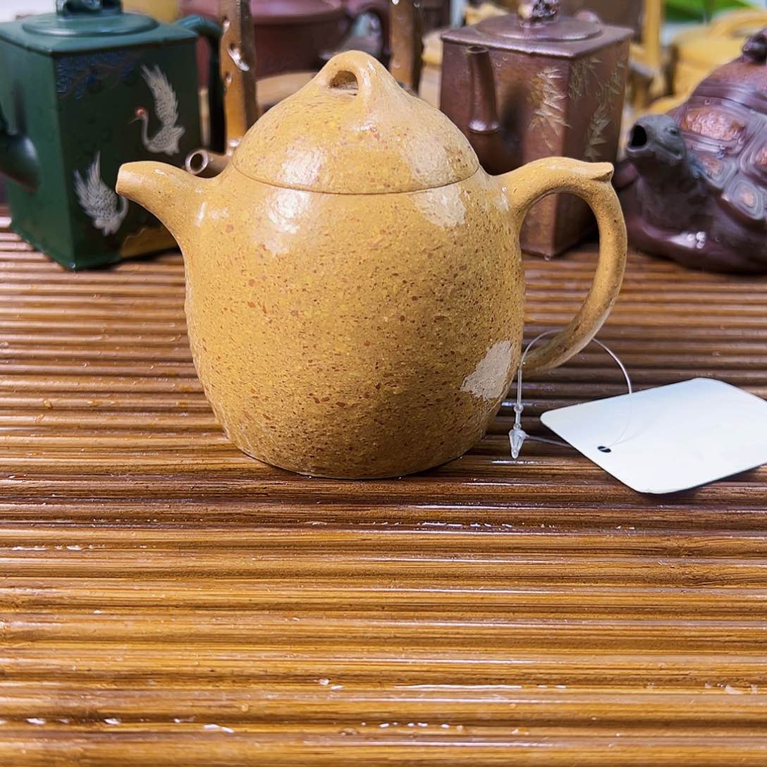 紫砂茶壶秦权降坡160cc