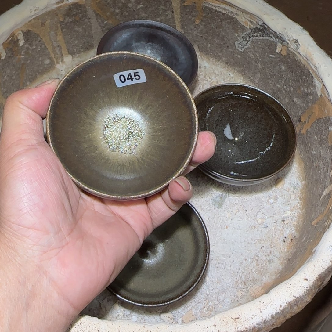 茶盏焦源柴烧自然还原045