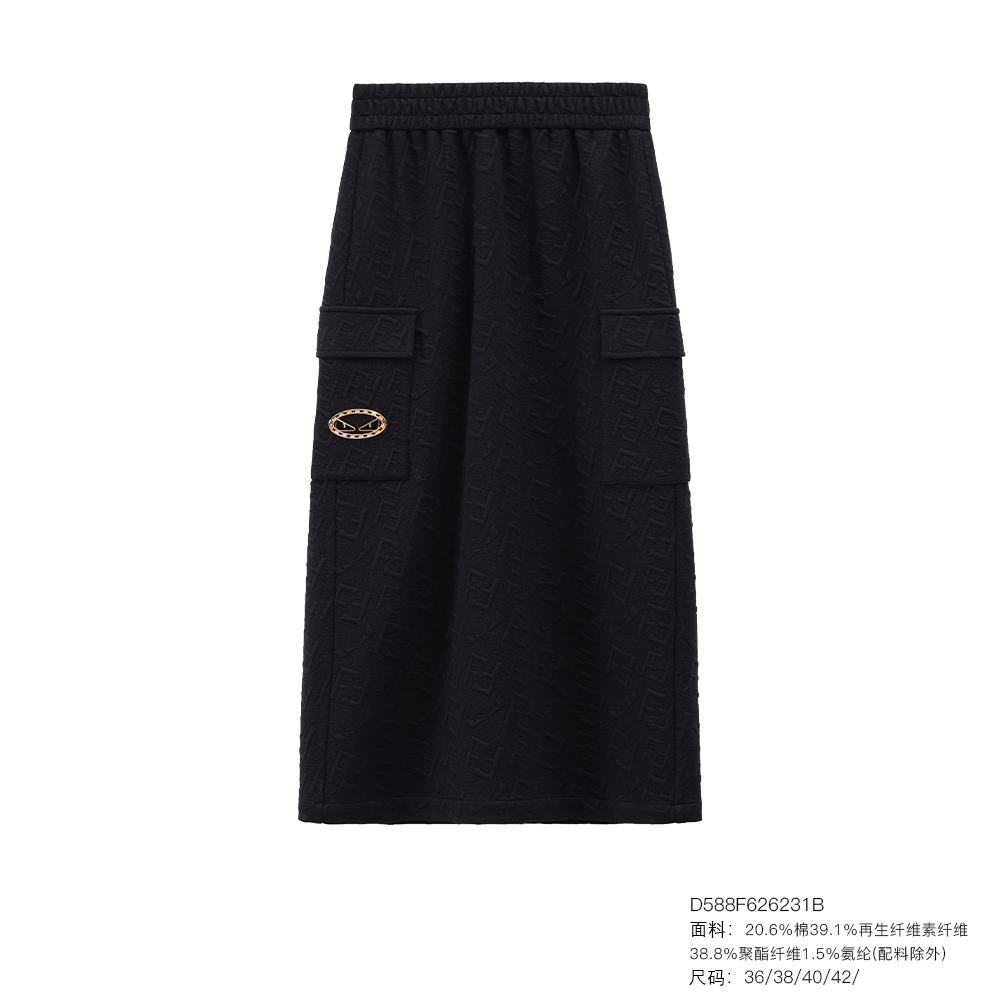 FENDILOR小怪兽25年秋冬款女士裤裙 D588F626231B