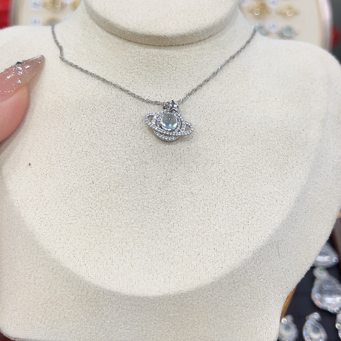 s***i银S925镶嵌戒指烟晶