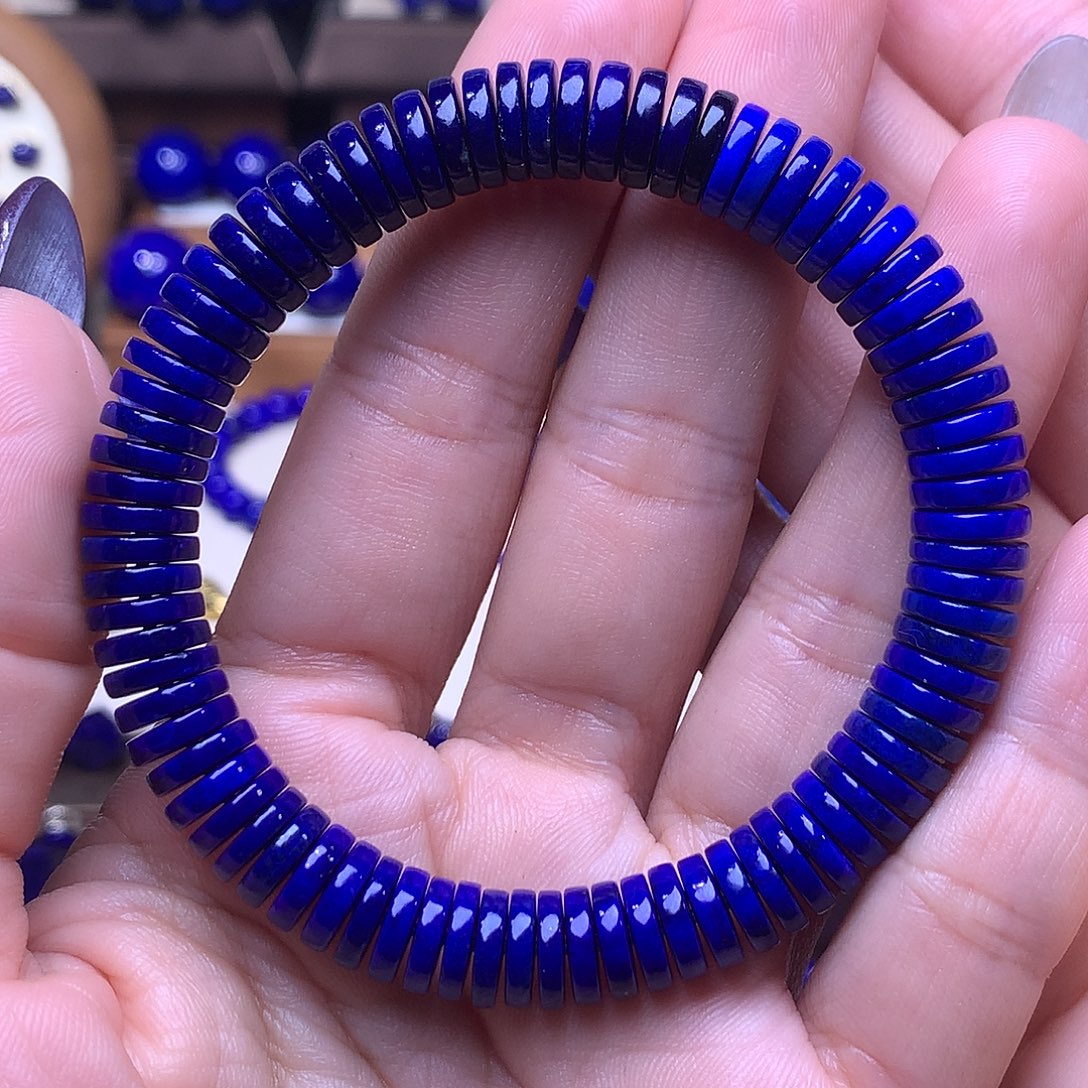 青金石未镶嵌9m顶级药片