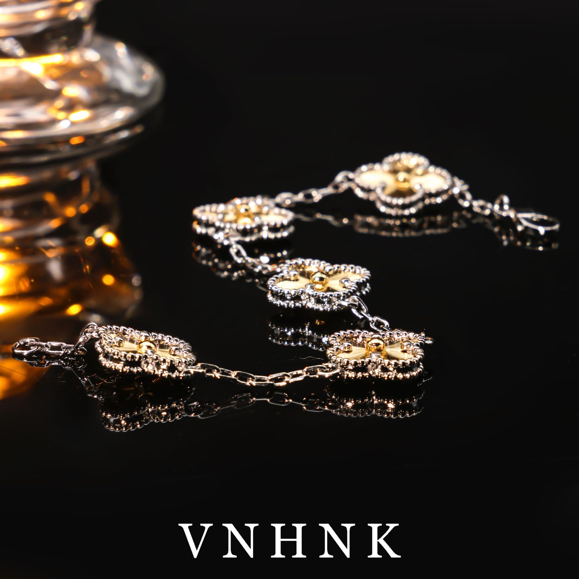 铜合金手链 美可儿   B6   银色(19cm)时尚气质百搭手链