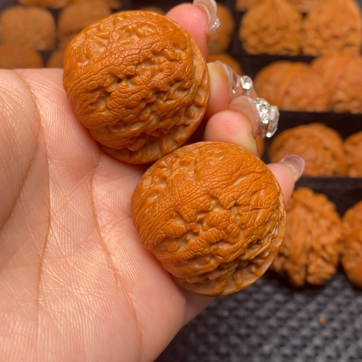 吊坠文玩核桃秦岭野生22