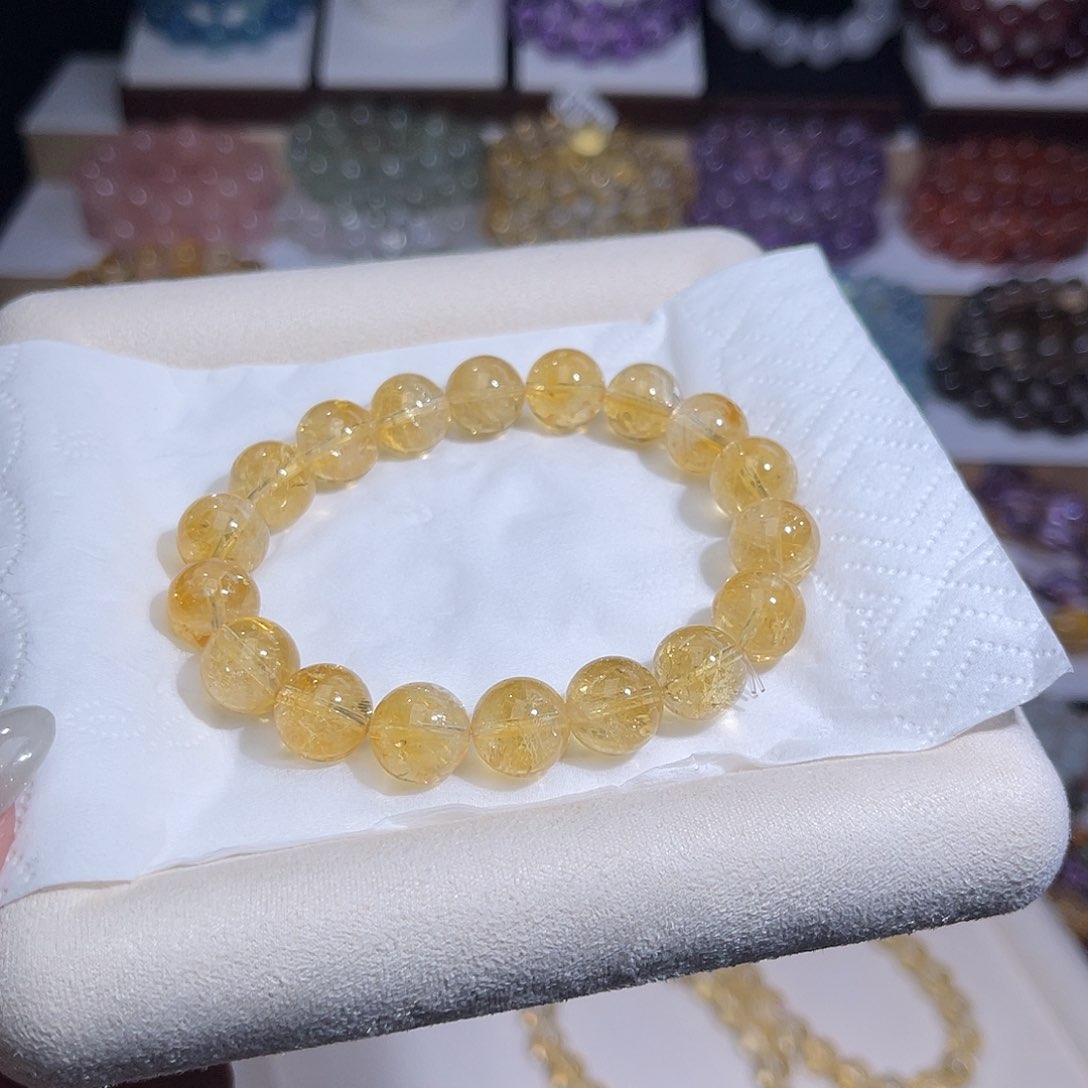 水晶手串未镶嵌W****i天然水晶11+