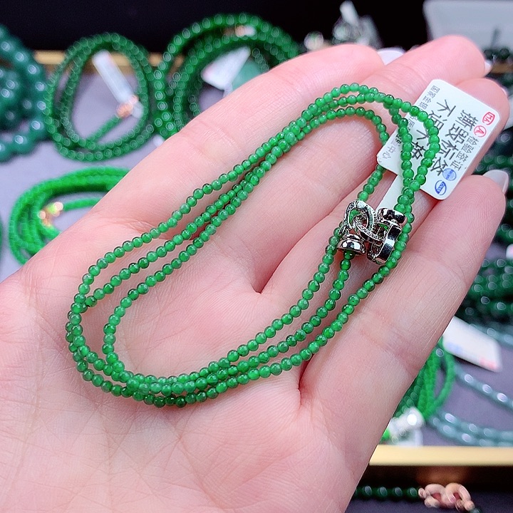 翡翠手链未镶嵌111111111