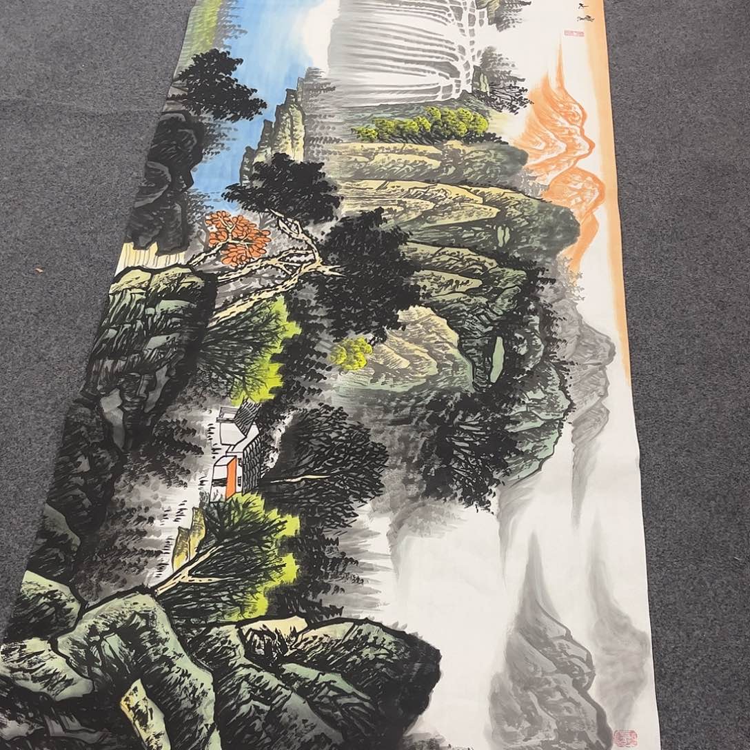 国画D国画单幅任发