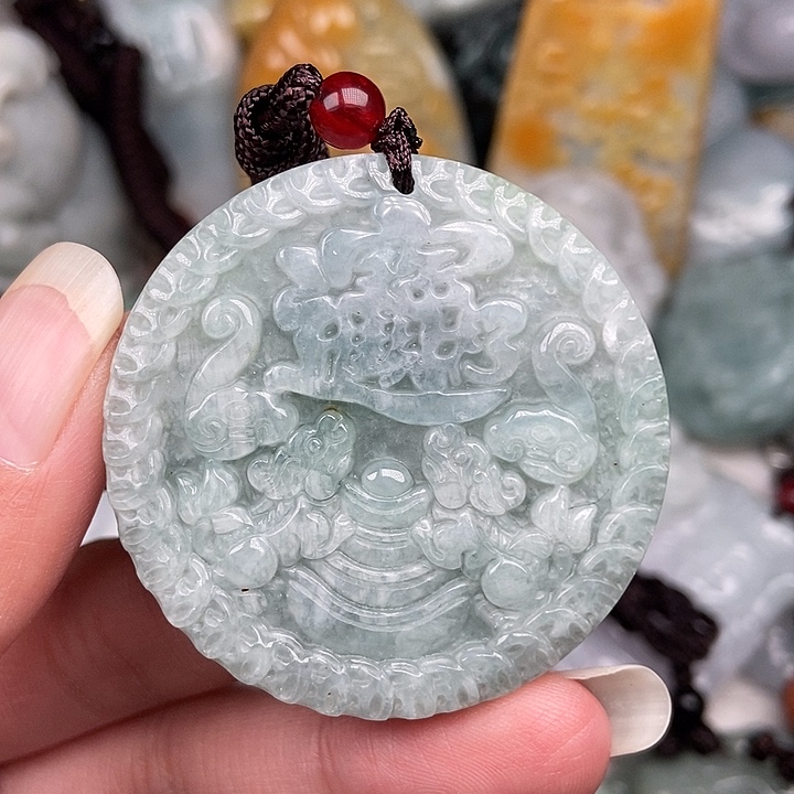 颈饰未镶嵌翡翠翡翠