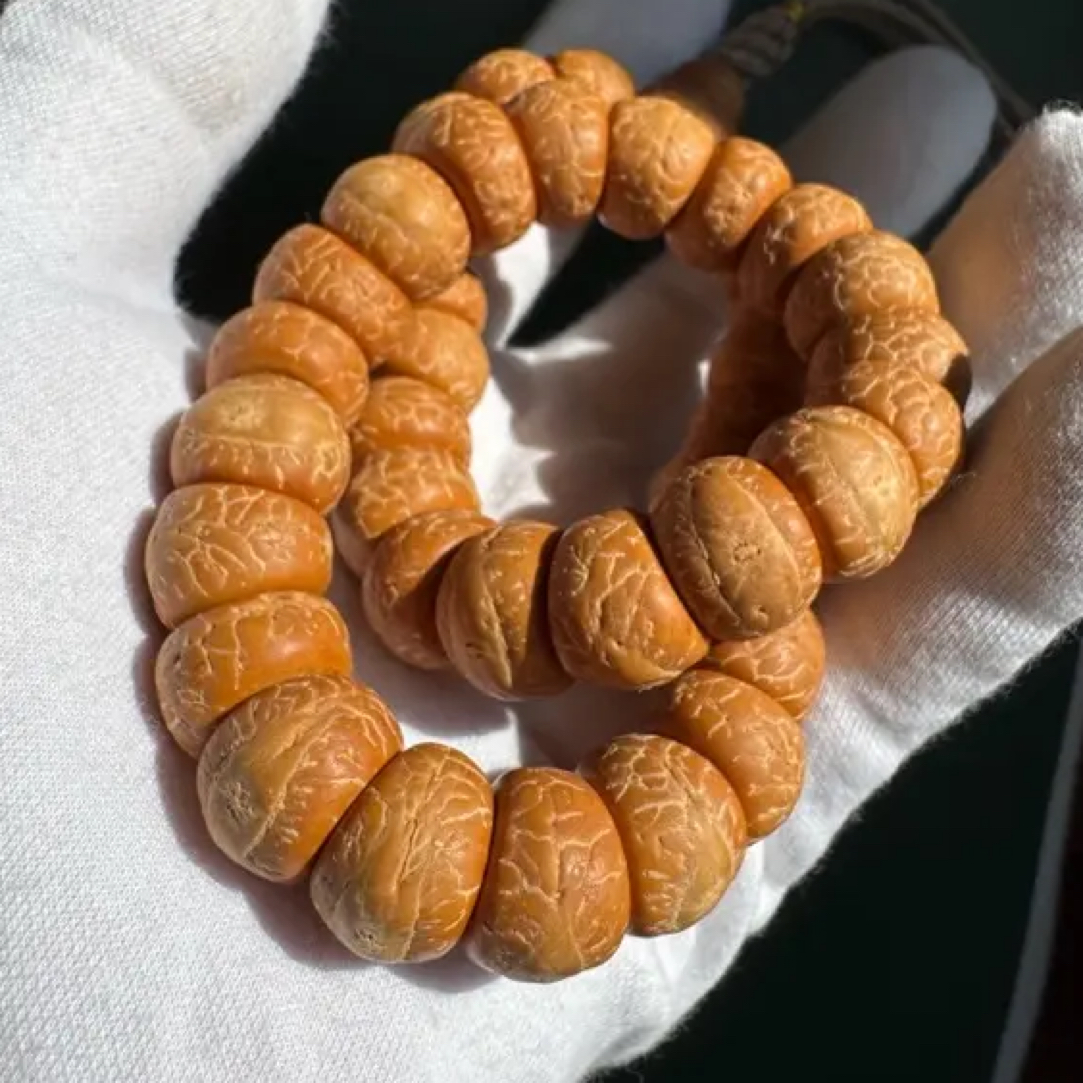 K1树王凤眼厚皮壳大肠精工打磨藏切眼型宽整立体饱满油性好密度高