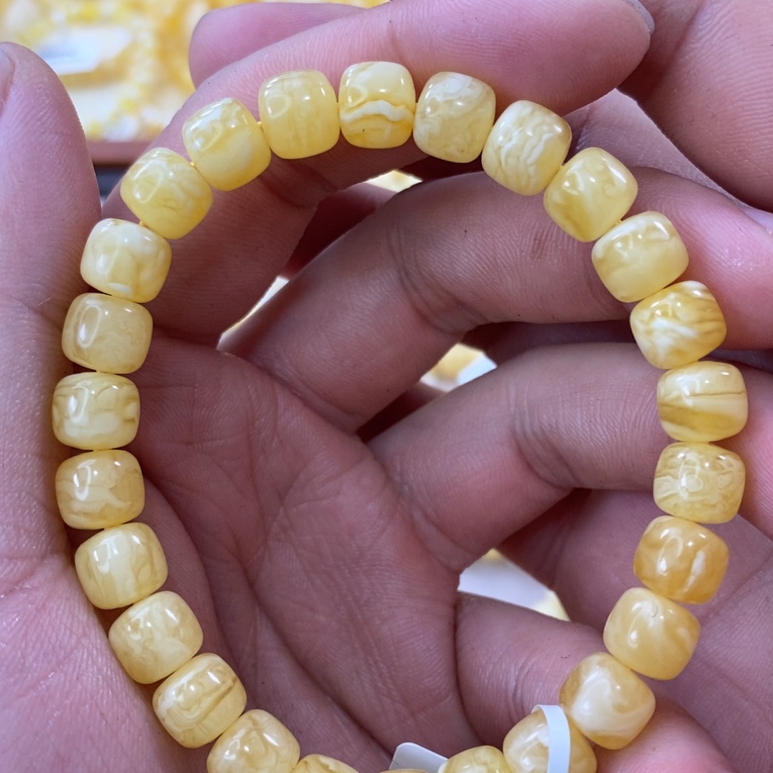 蜜蜡珠宝奇石未镶嵌8.5mm