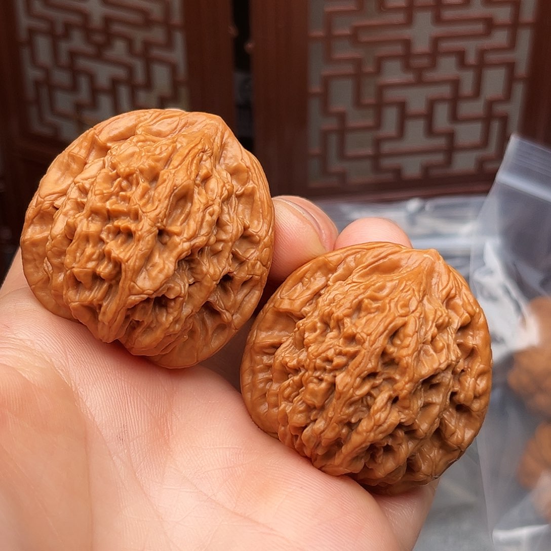 文玩核桃把件麦虎