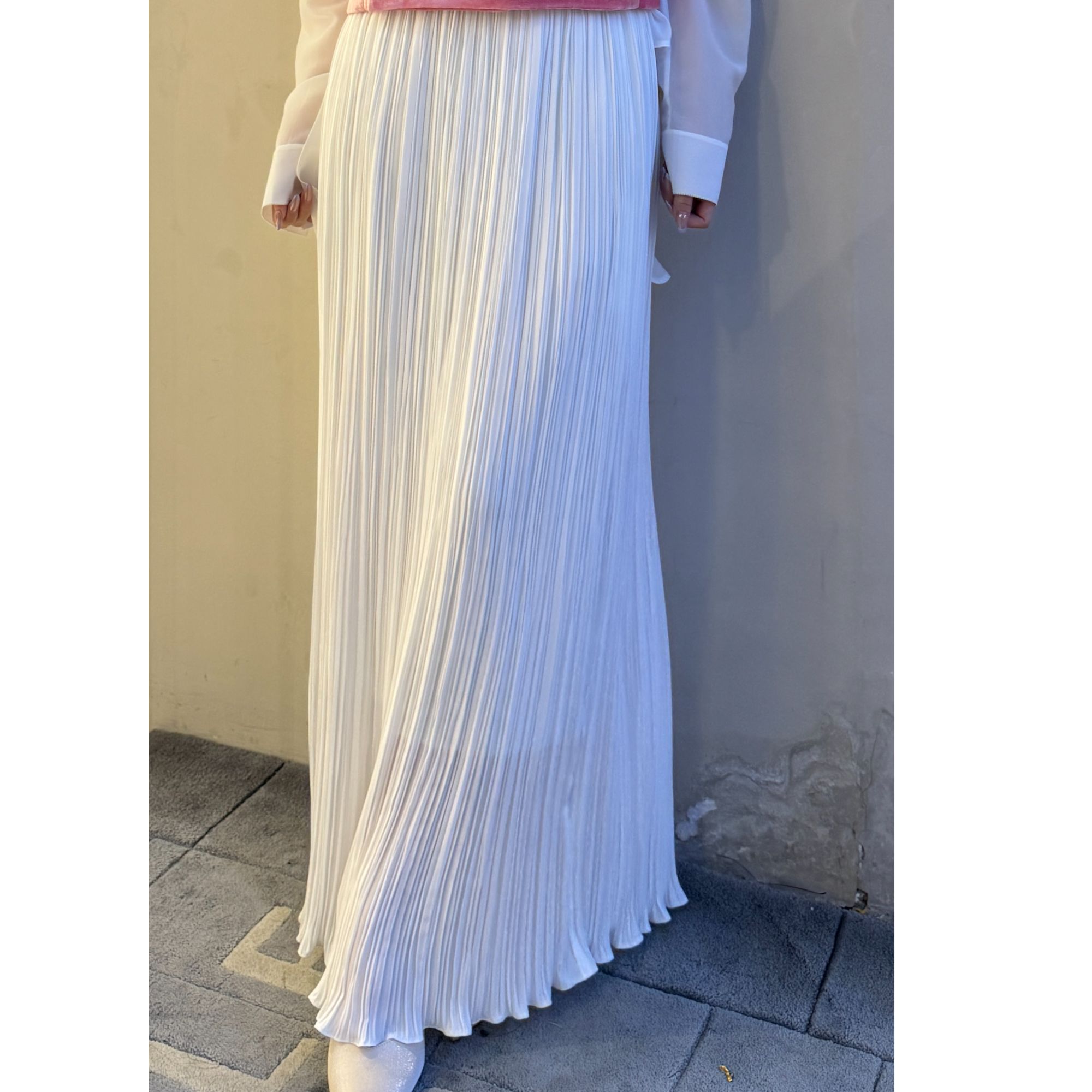 【刘彤推荐】玉琼   压褶半裙 J26S2038