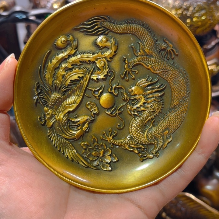 铜器摆件收收藏藏