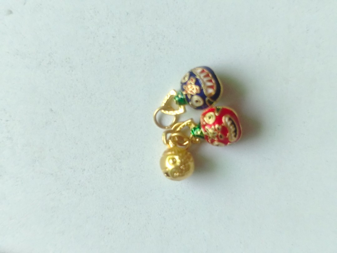 A(100）足金烧蓝吞金兽一家（详情见第二张图）